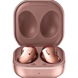 Samsung - Galaxy Buds Live True Wireless Earbud Headphones - Bronze
